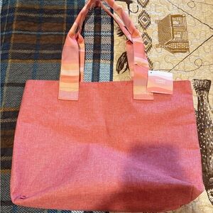 Yankee Candle Tote Bag- Peach - New with Tags BAG ONLY